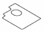 Toyota SU003-06650 Pad, Rear Floor Silencer