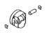 Toyota SU003-06777 Piston, Passenger Side