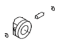 Toyota SU003-06781 Piston, Driver Side