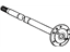 Toyota 42311-60052 Axle Shaft, Passenger Side