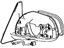 Toyota 87931-74090 Mirror Glass, Passenger Side