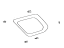Toyota 62740-35170 Window Assembly, Quarter, Rear Driver Side