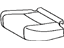 Toyota 71076-35590-C3 Cover, Rear Seat Cushion, Driver Side (For Separate Type)
