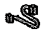 Toyota 82156-35020 Wire, Front Door, Driver Side