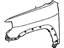 Toyota 53802-35710 Fender Sub-Assembly, Front Driver Side