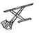 Toyota 69802-60090 Window Regulator, Driver Side