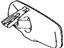 Toyota 87810-04030 Mirror Assembly, Rear Inner