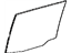 Toyota 68114-35130 Glass Sub-Assembly, Rear Door, Driver Side