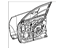 Toyota 67001-35720 Panel Sub-Assembly, Front Door, Passenger Side