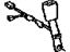 Toyota 73230-35870-A0 Buckle, Passenger Side