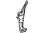 Toyota 61014-35050 Inner Hinge Pillar, Driver Side