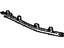 Toyota 76083-02010-A1 Spoiler, White, Front Driver Side