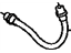 Toyota 90947-02J01 Flex Hose, Front