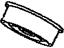 Toyota 45026-60041 Cover Sub-Assembly, Steering Column Hole, Inner