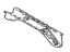 Toyota 57407-42021 Member Sub-Assembly, Center Floor Cross, Rear