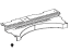 Toyota 58577-42150-C0 Plate, Rear Floor Mat Support Side