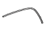 Toyota 53853-42040 Pad, Front Wheel Opening Extension