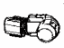 Toyota 89341-33220-A0 Sensor, Ultrasonic, Front Corner, White