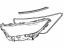 Toyota 8110B-42840 Lens Sub-Assembly, Headlamp, Driver Side