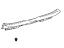 Toyota 58387-42090-C0 Plate, Rear Floor Finish
