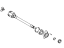 Toyota 43030-42130 Inner CV Joint, Passenger Side