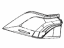 Toyota 81561-42220 Lens & Body, Rear Combination Lamp, Driver Side