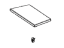 Toyota 58416-42070-C0 Board, Rear Floor