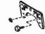 Toyota 52114-42210 License Bracket, Front