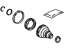 Toyota 04438-78011 Boot Kit, Rear Drive Shaft Joint, Passenger Side