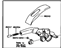 Toyota 46201-06030-B0 Lever Sub-Assembly, Parking Brake