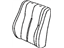Toyota 71073-33071-E1 Cover, Front Seat Back, Passenger Side(For Separate Type)