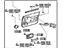 Toyota 67610-33540-B0 Board Sub-Assembly, Front Door Trim, Passenger Side