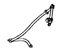 Toyota 73370-06061-B0 Retractor, Outer Driver Side