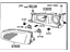 Toyota 81150-06010 Headlamp Assembly, Driver Side