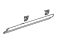Toyota 75735-32010 Moulding, Front Door Outside, Lower Passenger Side