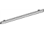 Toyota 75732-33010-01 Moulding, Front Door, Outside Driver Side, Black