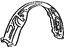 Toyota 53875-33010 Liner, Front Fender, Passenger Side