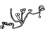 Toyota 82151-33050 Wire, Front Door, Passenger Side