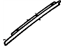 Toyota 75533-32100 Moulding, Windshield, Outside Passenger Side