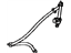 Toyota 73360-06061-B0 Retractor, Outer Passenger Side