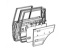 Toyota 68142-90A01 Run Channel, Rear