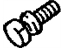 Toyota 45897-14010 Bolt, Hexagon(For Steering Column Bracket)