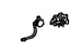 Toyota 69350-20111 Lock Assembly, Back Door
