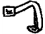 Toyota 73380-20460-C0 Belt Assembly, Rear Seat 3 Point Type, Inner, Passenger Side