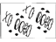 Toyota 04491-2B050 Pad Kit, Disc Brake, Front