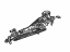 Toyota 72011-20230 Adjuster Sub-Assembly, Front Seat, Outer Passenger Side