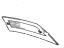 Toyota 64810-0W010 Back Glass, Black