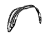 Toyota 65637-0C050 Wheelhouse Liner, Passenger Side