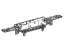 Toyota 52150-0C040 Bumper, Rear