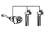 Toyota 69052-0C050 Lock Cylinder, Driver Side